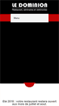 Mobile Screenshot of le-dominion.fr